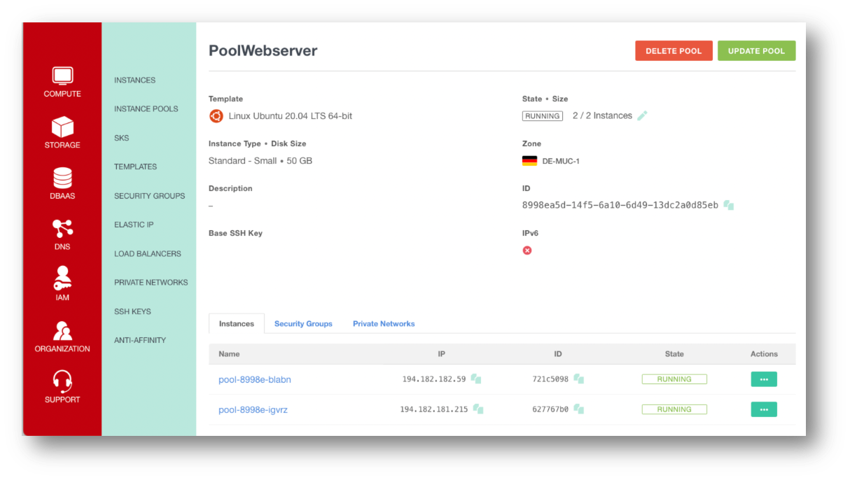 pool-webserver