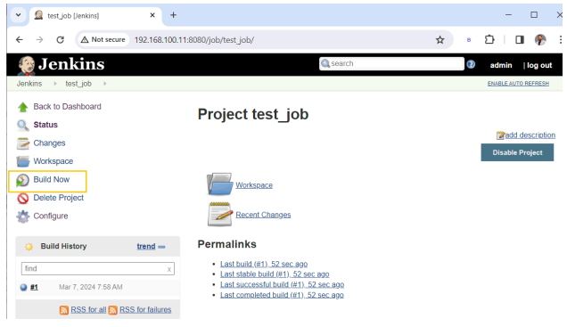 Initial Jenkins Setup