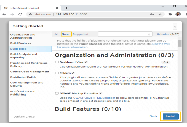 Initial Jenkins Setup