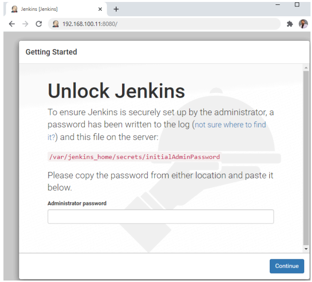 Initial Jenkins Setup