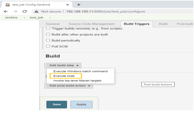 Initial Jenkins Setup
