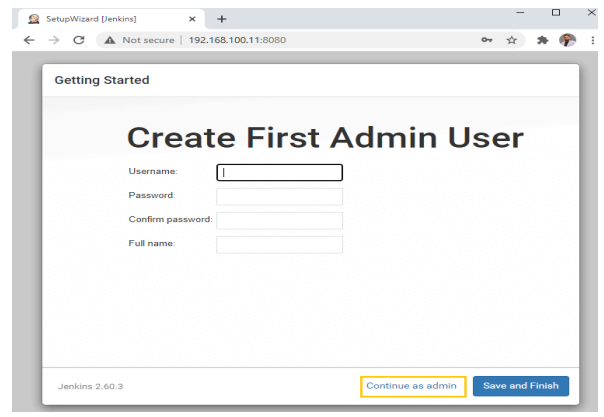 Initial Jenkins Setup