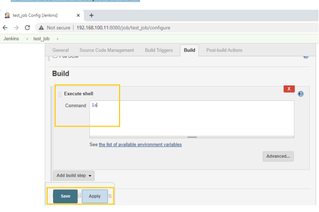 Initial Jenkins Setup