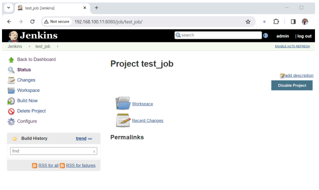 Initial Jenkins Setup