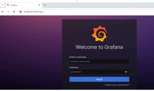 Grafana Login