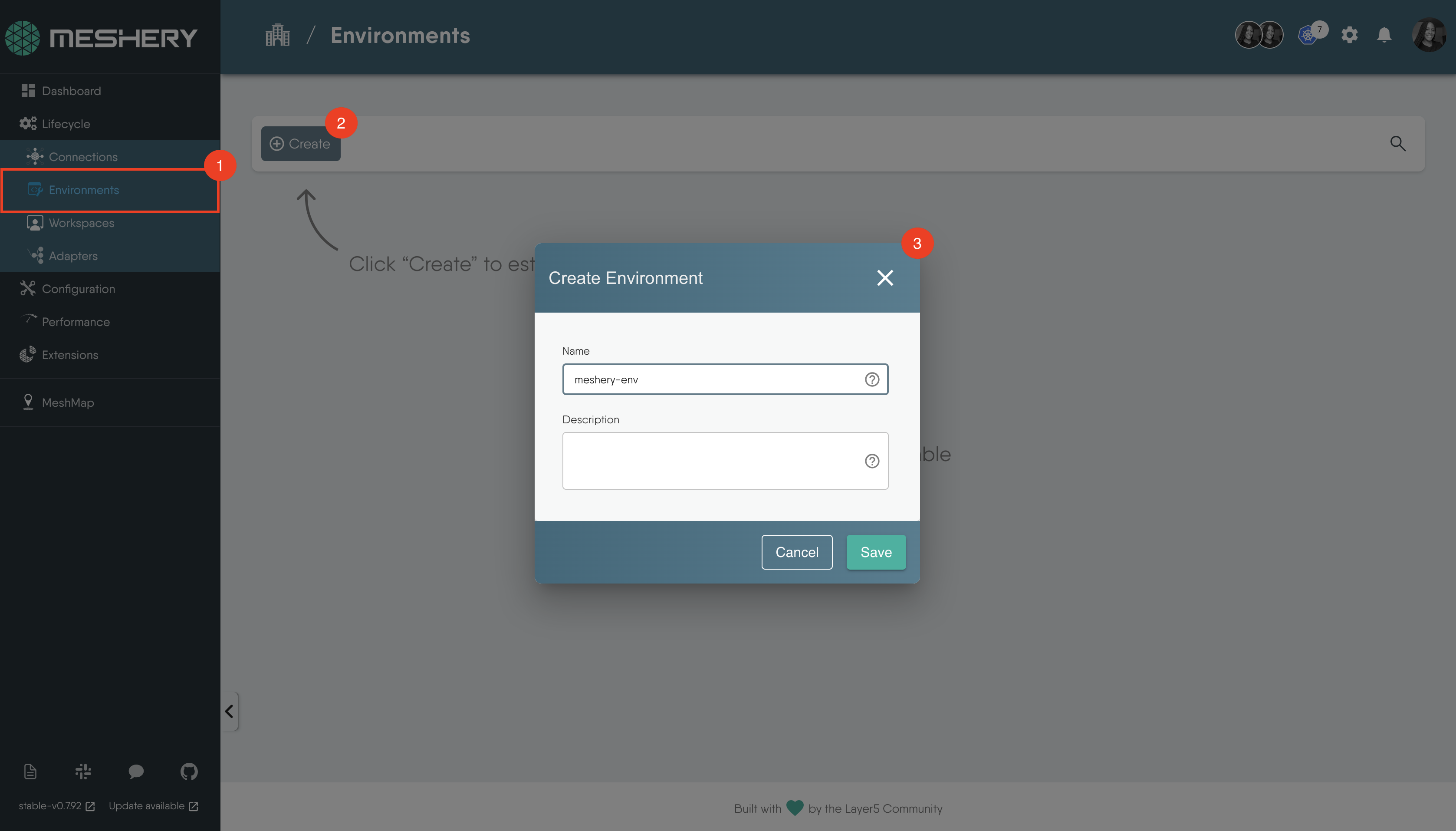 create-environment