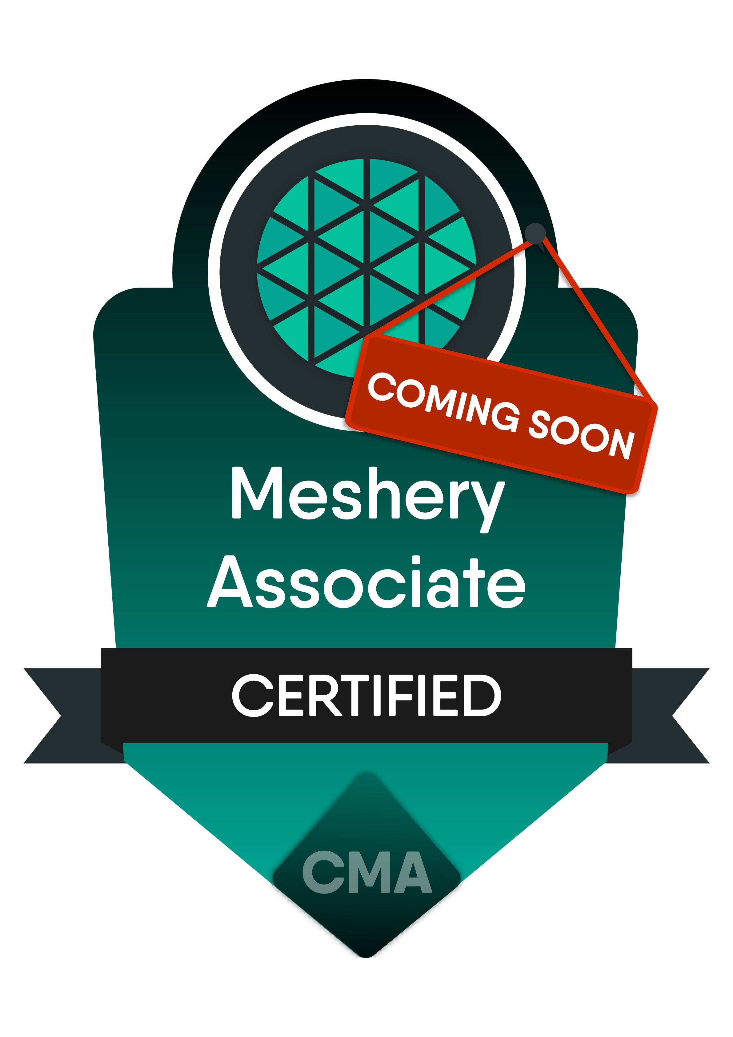 Certified Meshery Associate badge